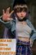 MLW M1 head  Mini Doll 60cm High-grade silicone material love doll normal breast  mini doll sexable Natural Skin