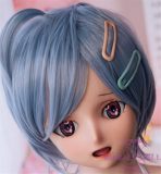 Real Girl head only Anime #1 soft Silicone head M16 bolt Craftsman make selectable