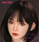 Real Girl head only D9 soft Silicone head M16 bolt Craftsman make selectable