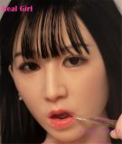 Real Girl head only D12 soft Silicone head M16 bolt Craftsman make selectable