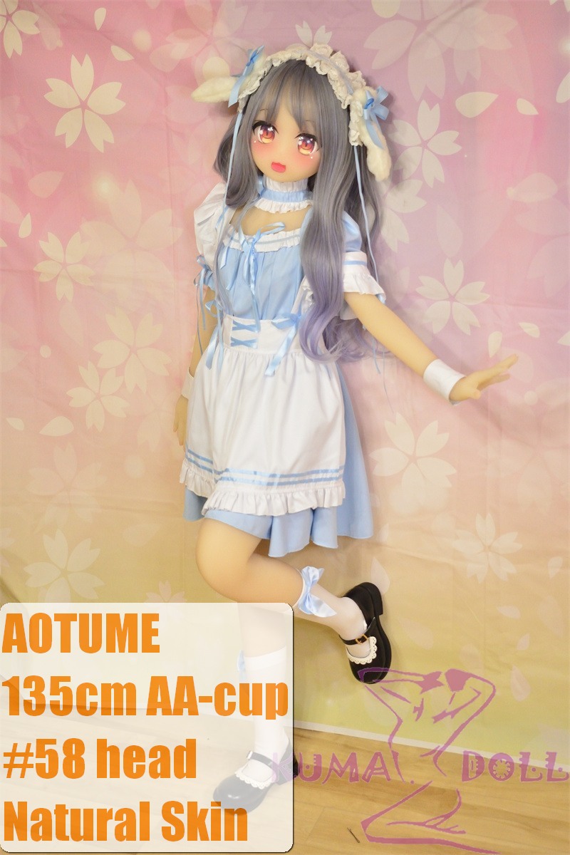 [Discontinued] Aotume doll sex doll 135cm 4.4ft AA-cup  #58 head anime sex doll