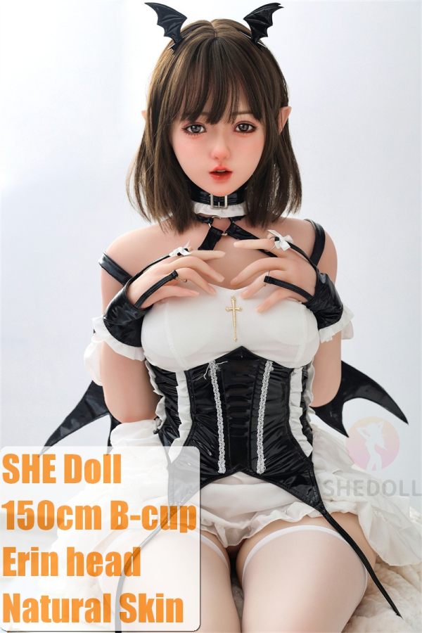 SHEDOLL Lolita Erin head 150cm/4ft9 B-cup head love doll body material customizable
