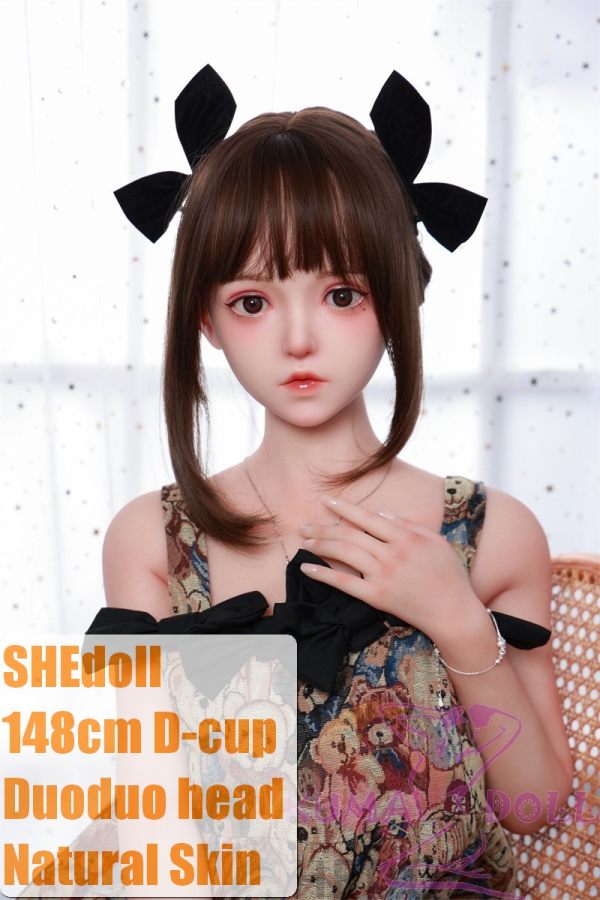 SHEDOLL Lolita type Duoduo  head 148cm/4ft9 normal breast head love doll body material customizable
