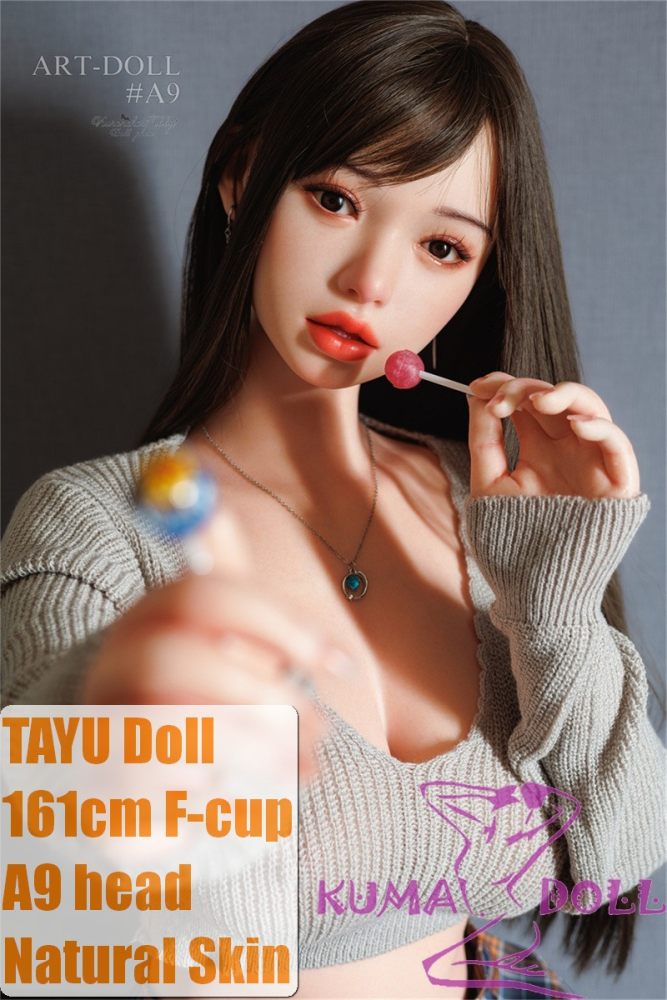 Tayu Doll Full Silicone Sex Doll 161cm/5ft3 F-cup 26kg with #A9 Head body+  M16 bolt Black Cat