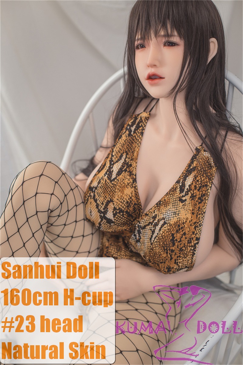 Sanhui 160cm/5ft3 H-cup Full Silicone #23 head Realistic Sex Doll