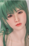Sanhui Doll 163cm/5ft2 E-cup TPE Sex Doll with Head #26 Green dress