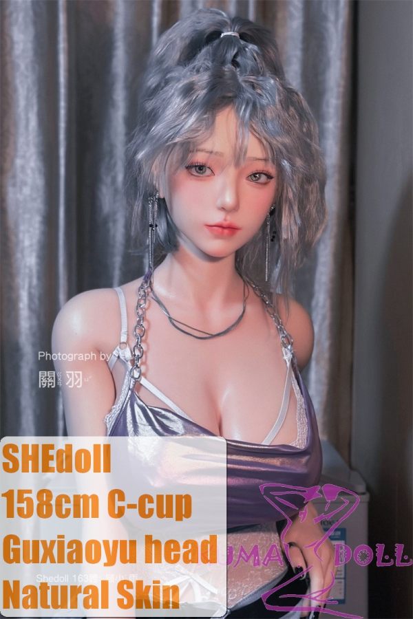 SHEDOLL Lolita type Guxiaoyu head 158cm/5ft2 C-cup purple shirt love doll body material customizable