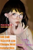 SHEDOLL Lolita type 158cm/5ft2 normal breast ChuYue head love doll body material customizable Classic Round Glasses