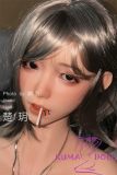 SHEDOLL Lolita type 158cm/5ft2 normal breast ChuYue head love doll body material customizable sliver hair