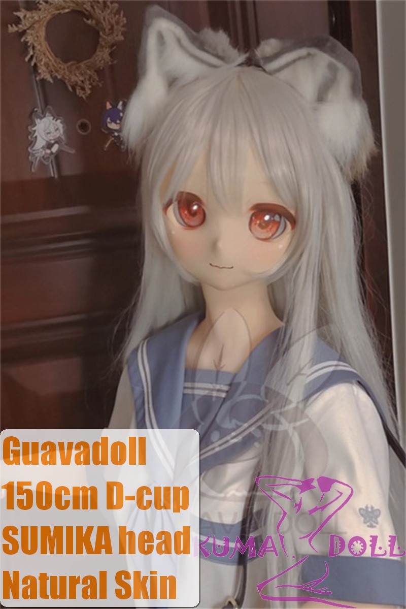 Guavadoll  150cm D-cup head SUMIKA Vinyl (PVC) head + TPE body 1:1 life-size love doll