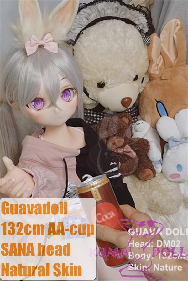 Anime Doll Soft vinyl head+TPE body 132cm Sana head - GUAVADOLL