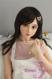 AXB Doll TPE Material Love Doll 140cm/4ft6 C-cup with Head TD45 with realistic body makeup flower