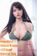 Angelkiss 160cm D-cup #LS27 head full silicone realistic sex doll green lingerie