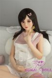 AXB Doll TPE Material Love Doll 140cm/4ft6 C-cup with Head TD45 with realistic body makeup flower