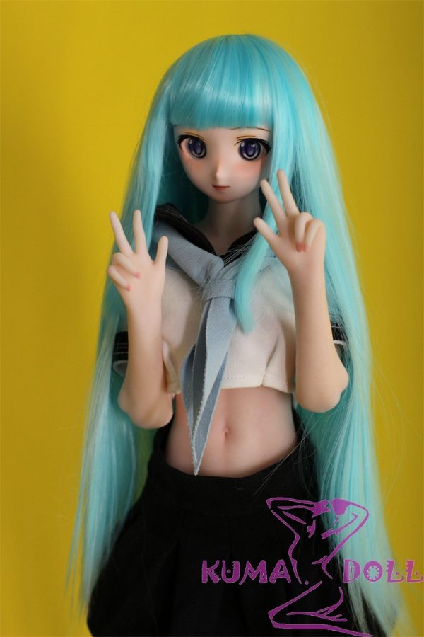 Mini Doll 60cm S2 head normal breast silicone body latest work spherical joint doll lightweight convenient storage easy to use usually for appreciation