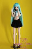 Mini Doll 60cm S2 head normal breast silicone body latest work spherical joint doll lightweight convenient storage easy to use usually for appreciation