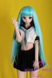 Mini Doll 60cm S2 head normal breast silicone body latest work spherical joint doll lightweight convenient storage easy to use usually for appreciation
