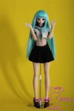 Mini Doll 60cm S2 head normal breast silicone body latest work spherical joint doll lightweight convenient storage easy to use usually for appreciation