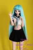 Mini Doll 60cm S2 head normal breast silicone body latest work spherical joint doll lightweight convenient storage easy to use usually for appreciation