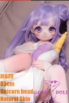 MOZU DOLL 85cm Unicorn Soft vinyl head with light weight TPE body easy to store and use