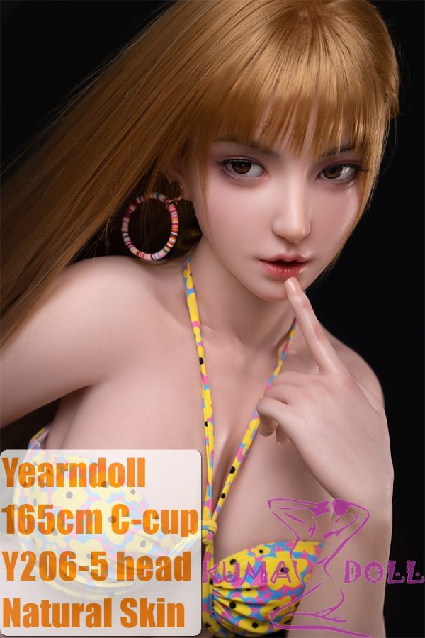 Yearndoll Y206-5 head 165cm C-cup 【Regular Version】latest work with mouth open/close function silicone head life-size sex doll