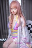 MLW doll Loli Sex Doll 148cm/4ft8 B-cup #22 Mia Soft Silicone material head with movable jaw and realistic oral structure