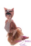 Full Silicone AIO Sanhui Doll 125cm E-cup #11 head with seamless cute kitty costume