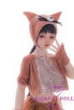 Full Silicone AIO Sanhui Doll 125cm E-cup #11 head with seamless cute kitty costume