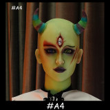 Dolls Castle 156cm C-cup Sex Doll with Z1 Zombie Head TPE Material