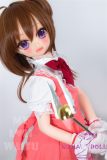 MLW doll Loli Sex Doll 126cm/4ft1 AA-cup W3 Hard Silicone material head with TPE body