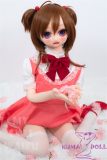MLW doll Loli Sex Doll 126cm/4ft1 AA-cup W3 Hard Silicone material head with TPE body