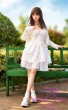 SHEDOLL Lolita type 158cm/5ft2 normal breast Qingning #16 head love doll body material customizable cottagecore floral dress