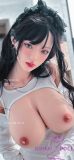 SHEDOLL Lolita type Guxiaoyu #21 head 163cm/5ft3 H-cup head love doll body material customizable white lace-up sweater