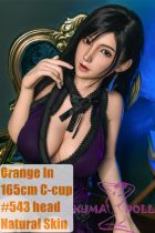 Orange In Full Silicone Doll 165cm C-Cup #543 Head Sex Doll