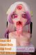 Real Girl  38cm Abi head love doll silicone material Anime Sex Doll easy to store silicone