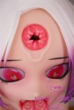 Real Girl  38cm Abi head love doll silicone material Anime Sex Doll easy to store silicone
