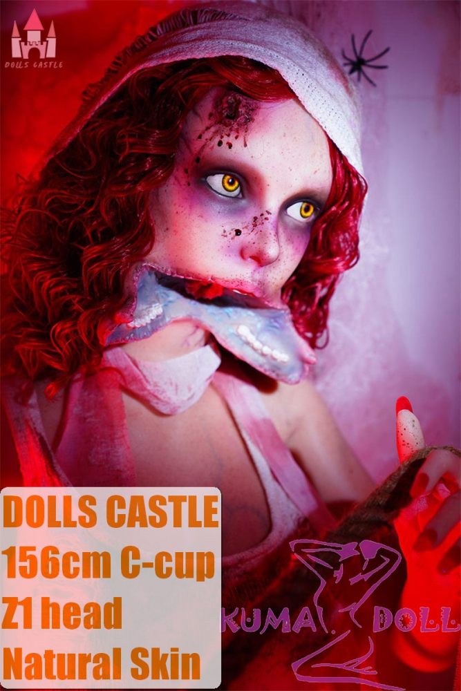 Scary Zombies Fantasy Sex Doll In A Dilapidated Building