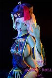 Real Girl Doll 145cm(4.8ft) F-Cup TPE Sex Doll Zombie head with 18kg light body option