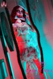 Dolls Castle 156cm C-cup Sex Doll with Z1 Zombie Head TPE Material White Costum