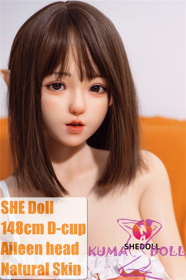 SHEDOLL Lolita type Aileen head 148cm/4ft9 normal breast head love doll body material customizable