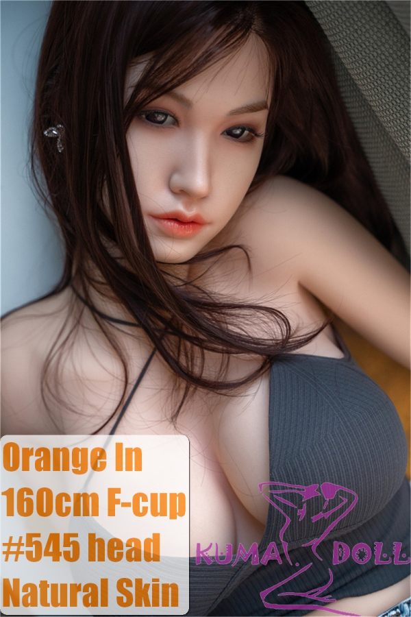 Orange In Sex Doll 160cm F-Cup TPE Body #545  Silicone Head