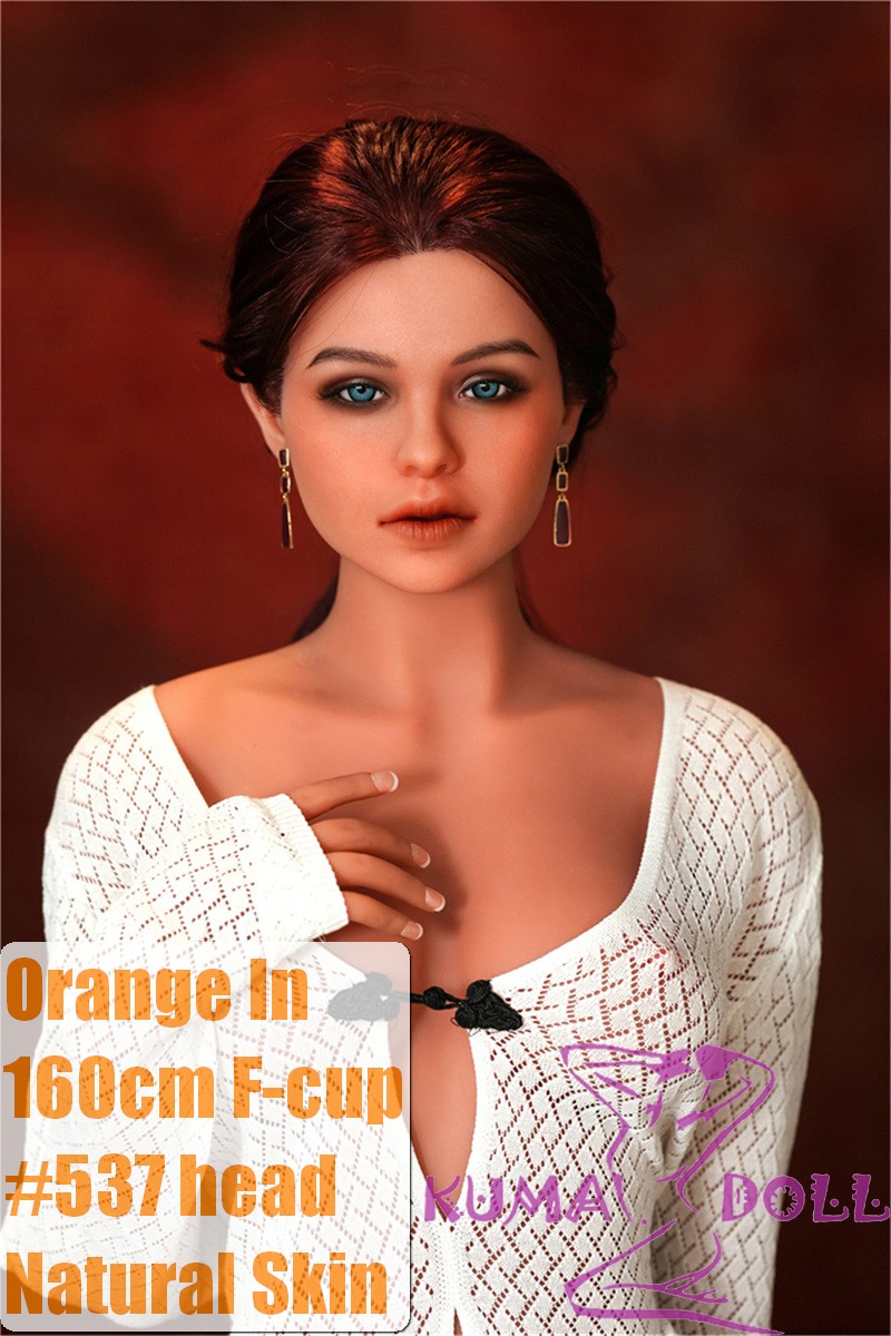 Orange In Sex Doll 160cm F-Cup TPE Body #537  Silicone Head