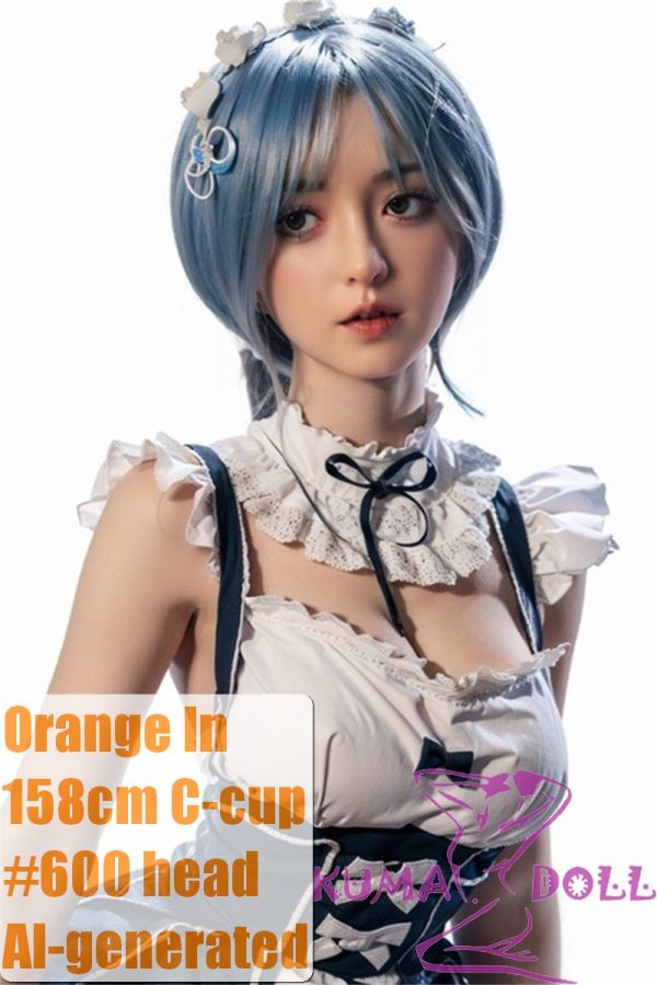 【AI-generated】Orange In Full Silicone Doll 158cm C-Cup #600 Head Sex Doll