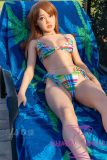 Jiusheng Doll Sex Doll 148cm/4ft9 B-cup #45 Yukiko head TPE material body Head material selectable colorful bikini
