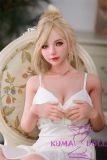 SHEDOLL Asian Beauty Jenny head 148cm/4ft9 normal breast head love doll body material customizable White Dress