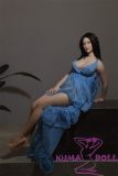 Real Girl 5kg 76cm Xiaoyu head big breast sexually active super realistic figure full silicone blue dress