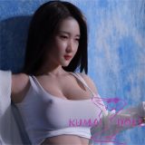 Real Girl 5kg 76cm Xiaoyu head big breast sexually active super realistic figure full silicone white shirt