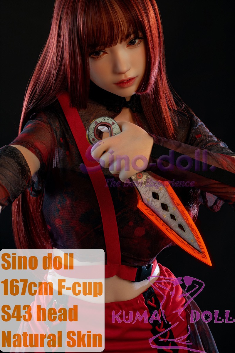 Sino Doll Soft-Max 167cm/5ft3 F-cup Silicone Sex Doll with Head S43