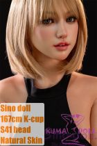 Sino Doll Soft-Max 167cm/5ft5 K-cup Silicone Sex Doll with Head S41