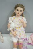 AXB Doll110cm/3ft6 A-cup with Head AGC01 with realistic body makeup silicone head+TPE body